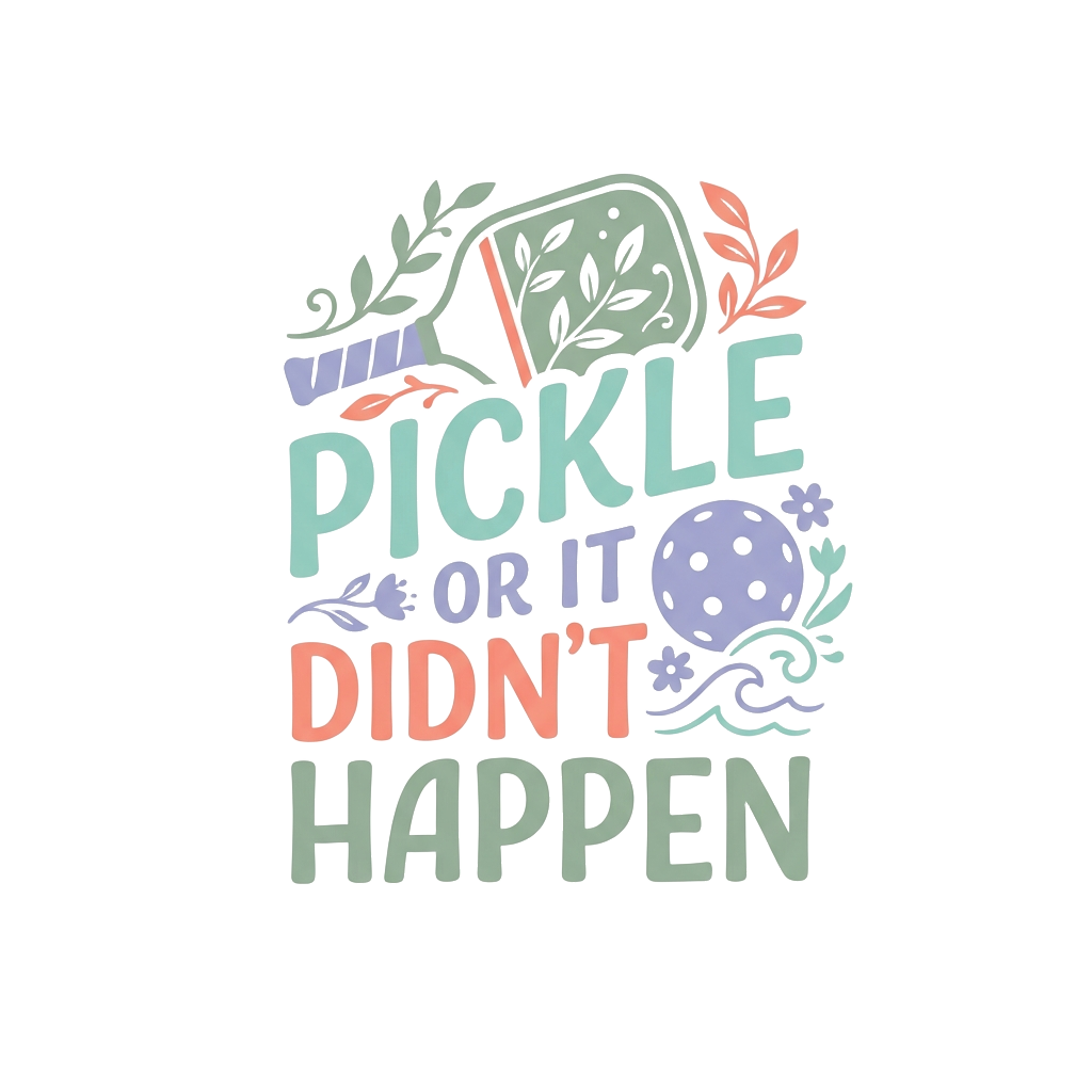 PICKLE OR IT DIDN'T HAPPEN