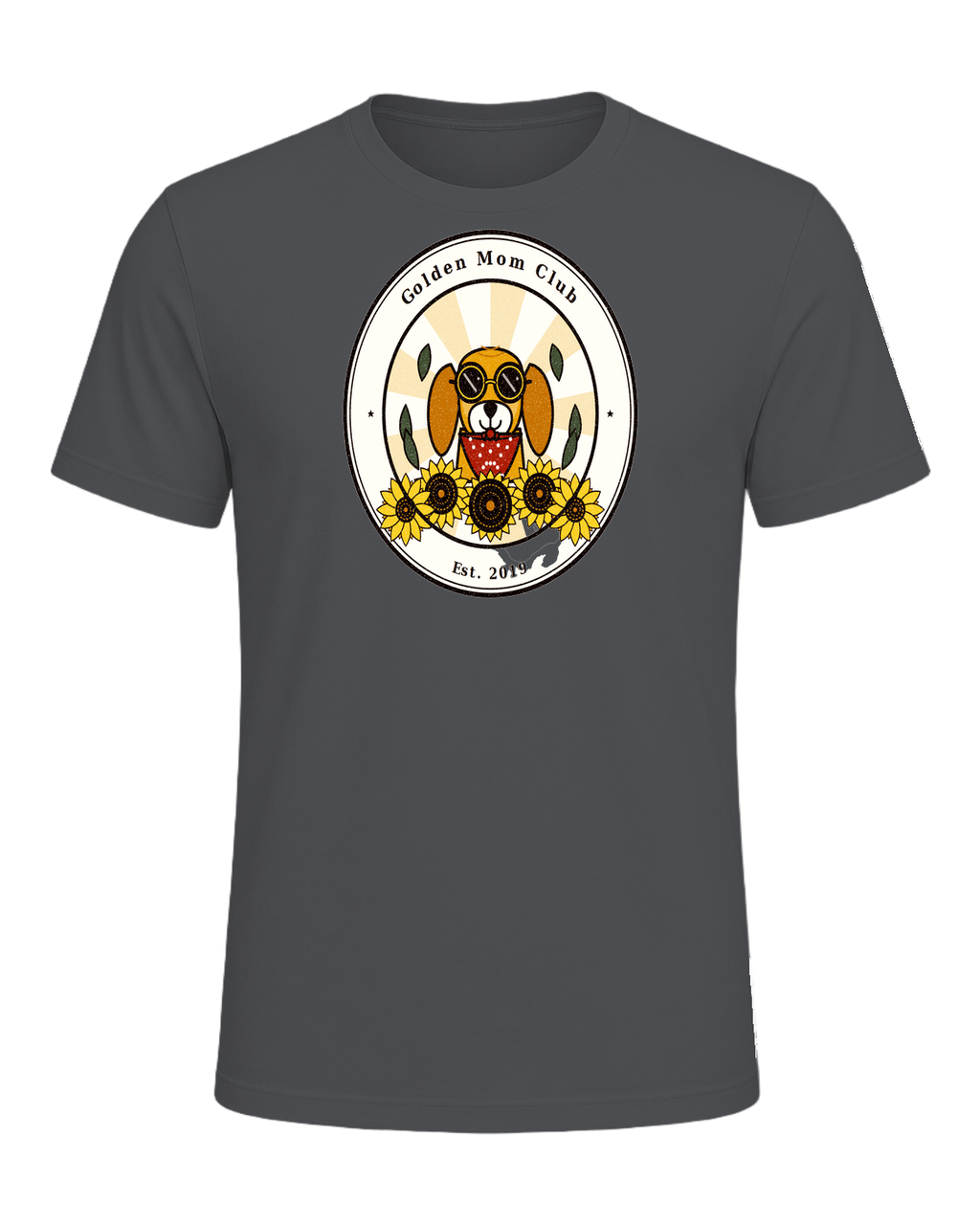 Golden Retriever Mom — Asphalt