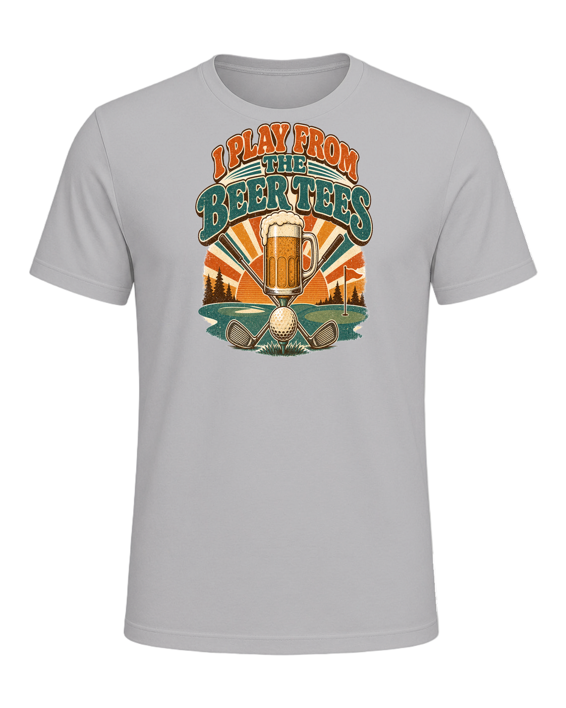 I PLAY FROM THE BEER TEES — Athletic Heather