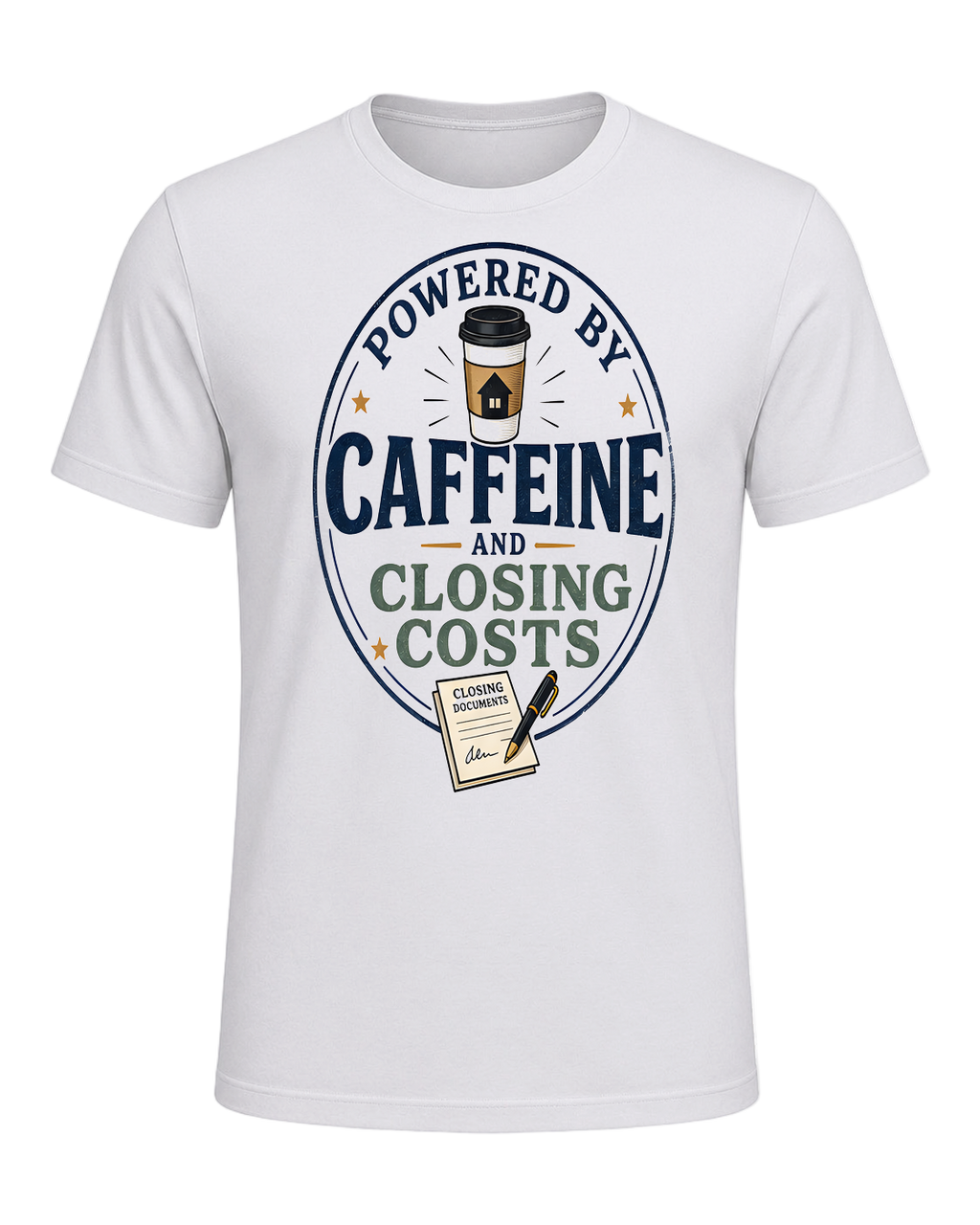 POWERED BY CAFFEINE AND CLOSING COSTS — Ash