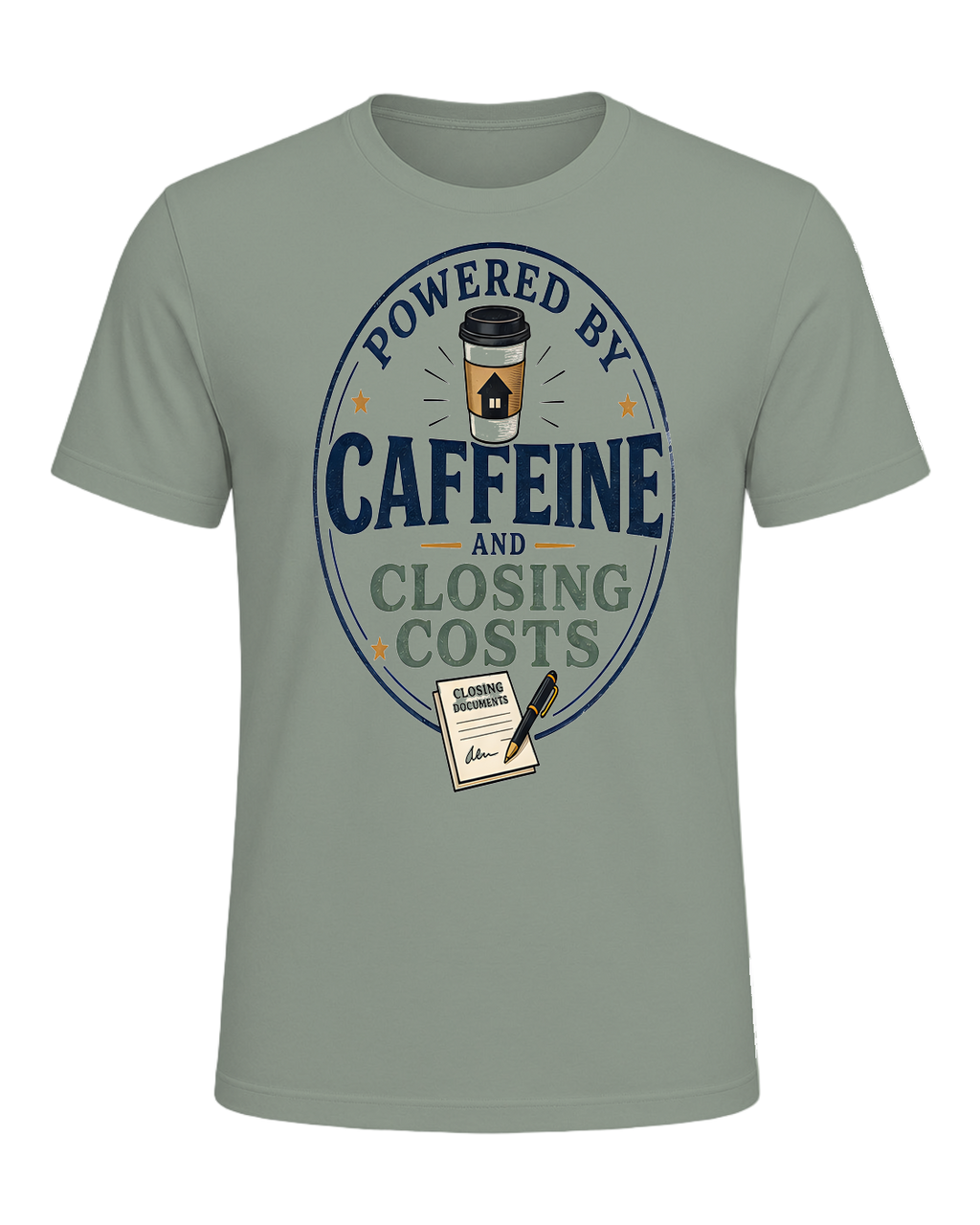 POWERED BY CAFFEINE AND CLOSING COSTS — Sage