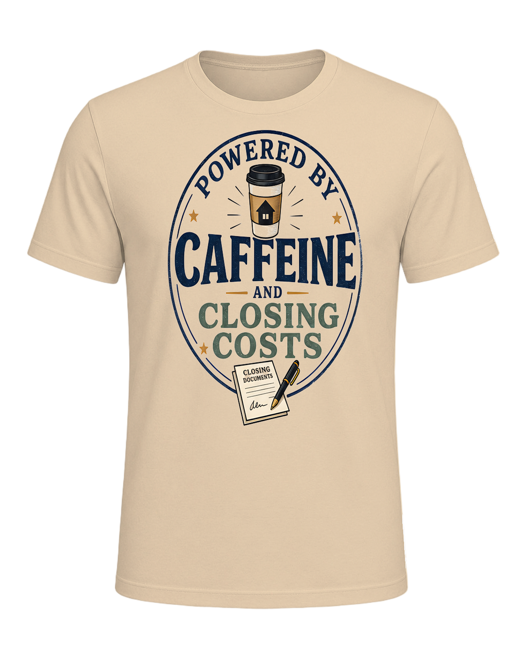 POWERED BY CAFFEINE AND CLOSING COSTS — Soft Cream