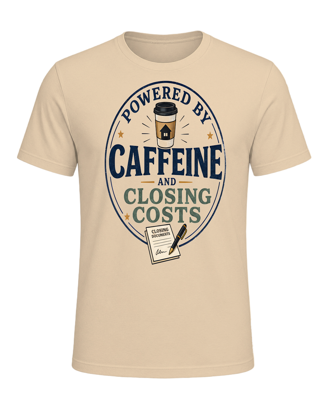 POWERED BY CAFFEINE AND CLOSING COSTS — Soft Cream