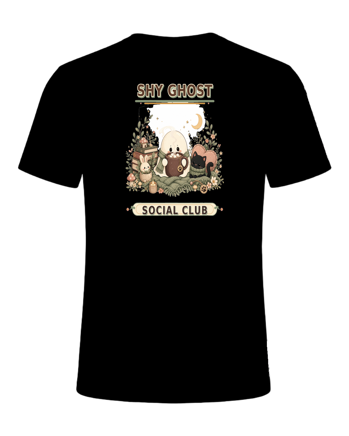 SHY GHOST SOCIAL CLUB — Black