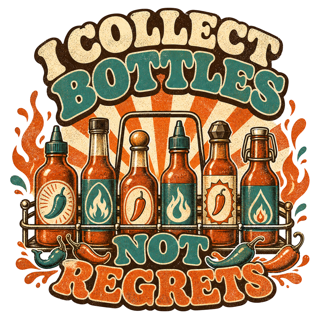 I COLLECT BOTTLES NOT REGRETS