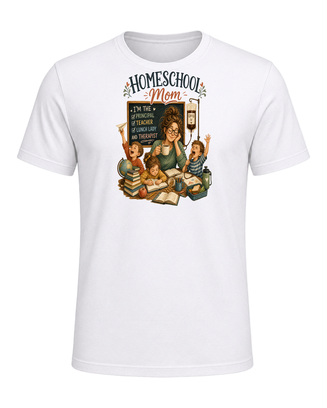 Homeschool Mom — White