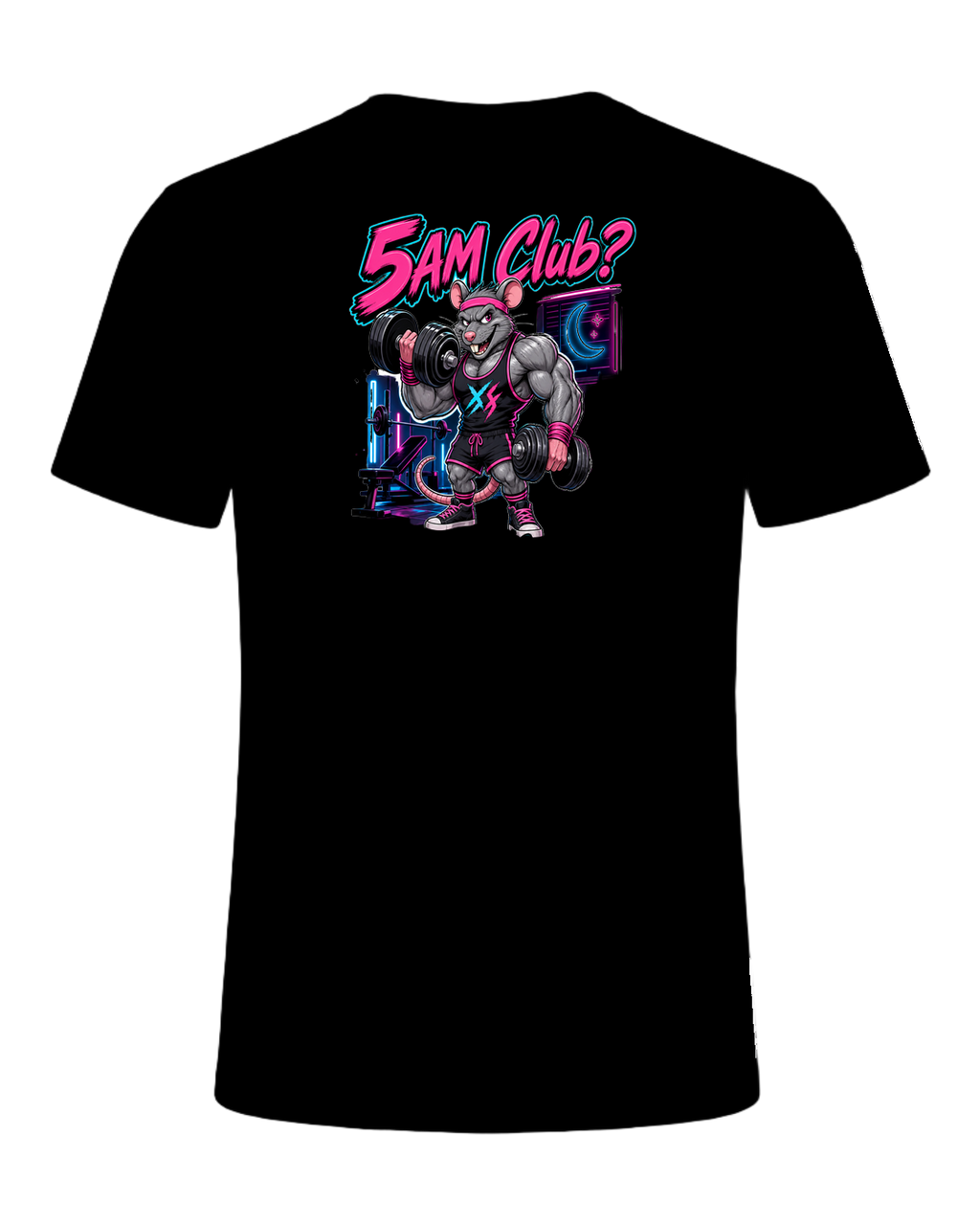 Gym Rat Night Owl — Black