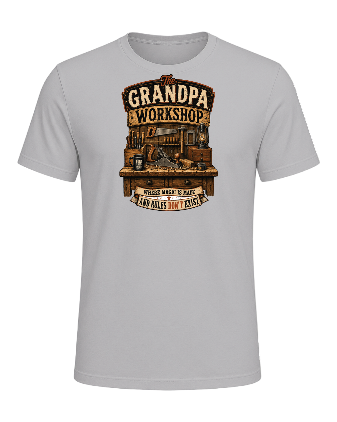 Grandpa Workshop — Athletic Heather