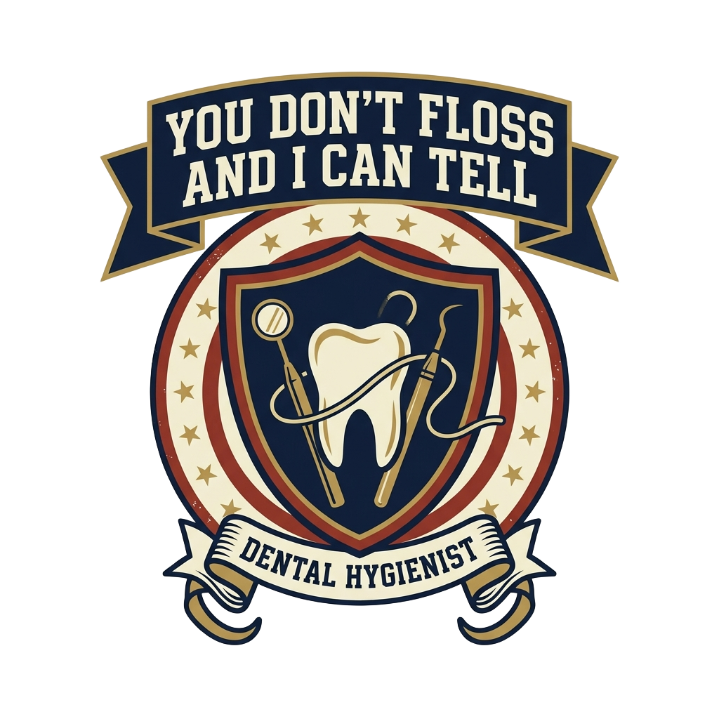 YOU DON'T FLOSS AND I CAN TELL