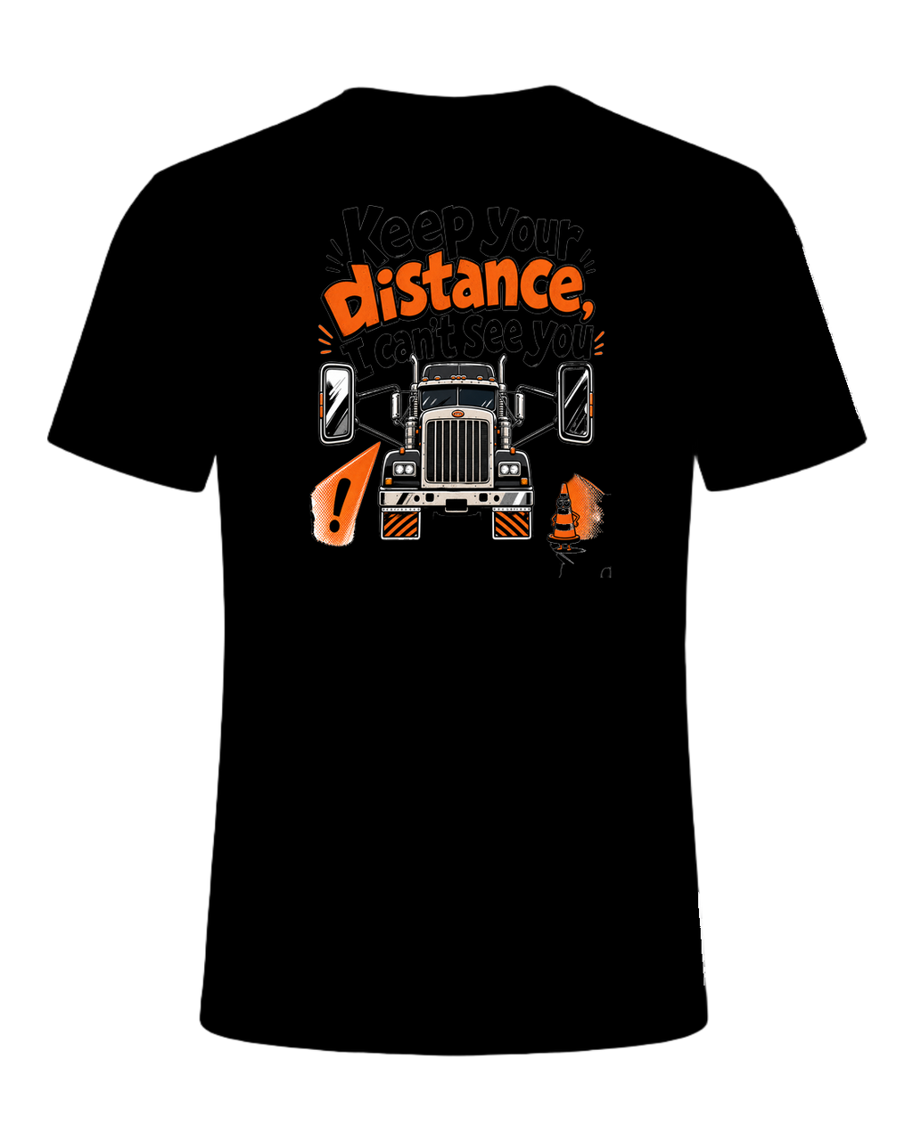 Keep your distance, I can't see you — Black