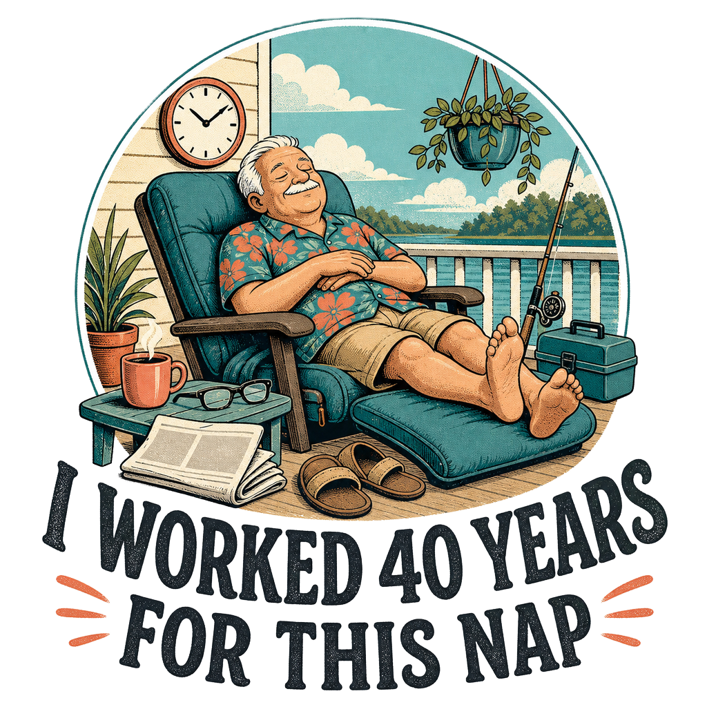 I WORKED 40 YEARS FOR THIS NAP