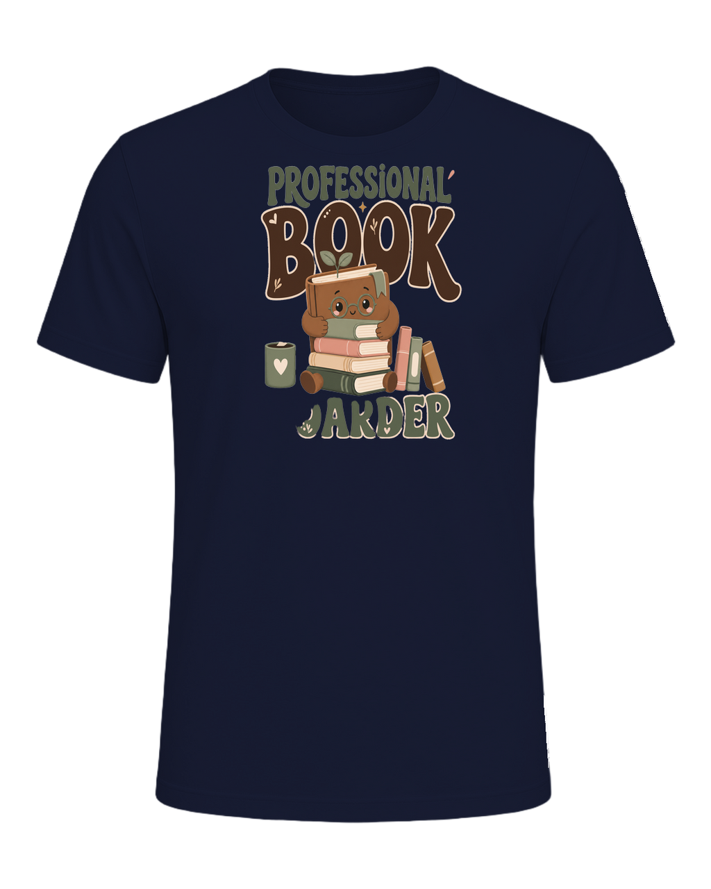 PROFESSIONAL BOOK HOARDER — Navy