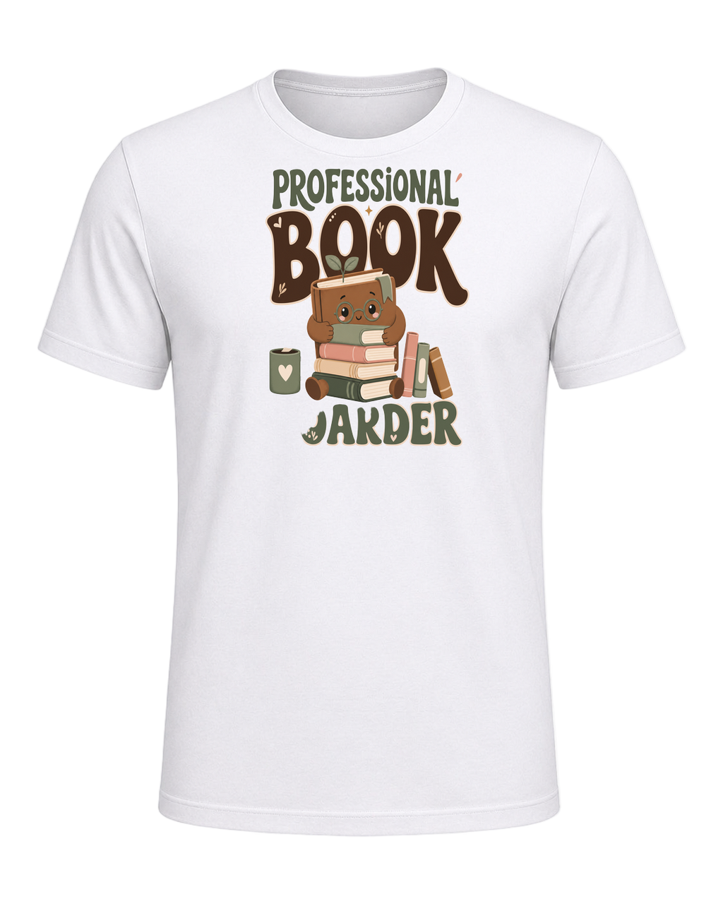 PROFESSIONAL BOOK HOARDER — White