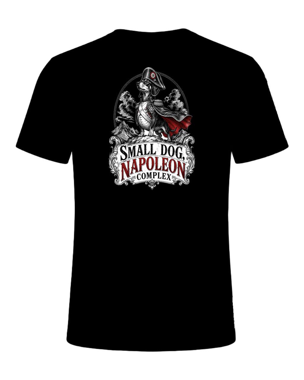 Small Dog, Napoleon Complex — Black