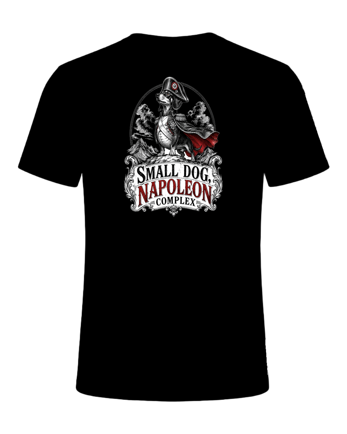 Small Dog, Napoleon Complex — Black