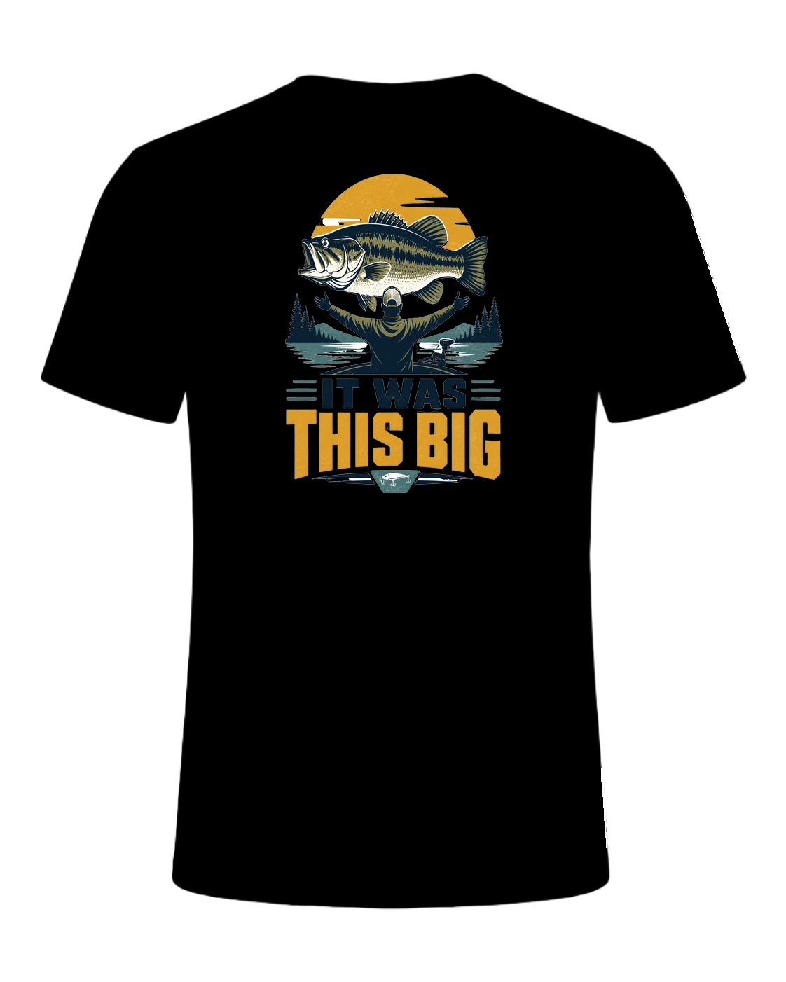 IT WAS THIS BIG — Black