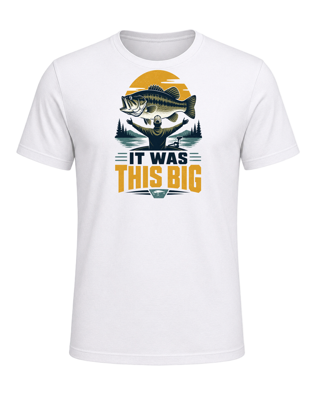 IT WAS THIS BIG — White