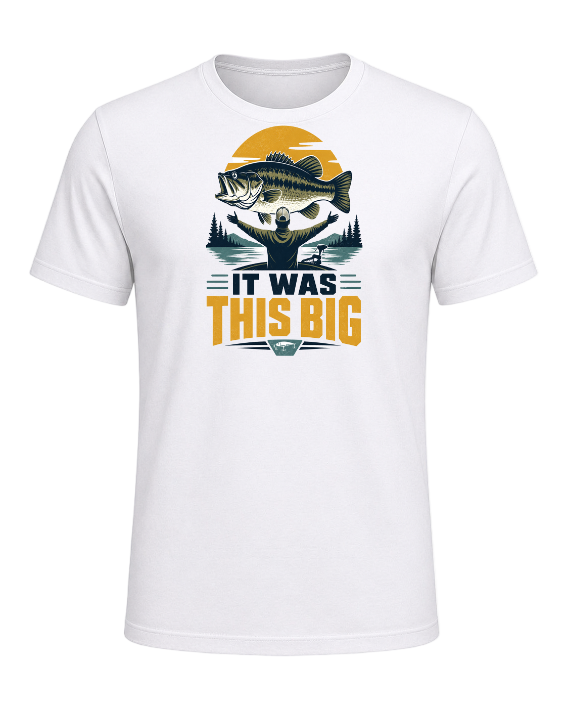 IT WAS THIS BIG — White