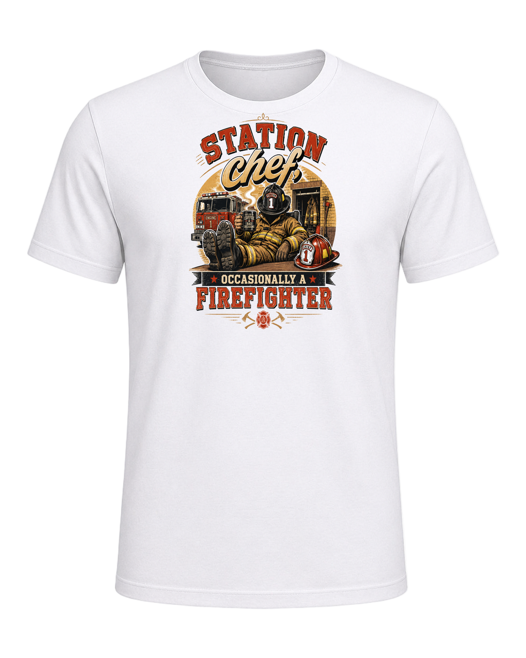 Station chef, occasionally a firefighter — White