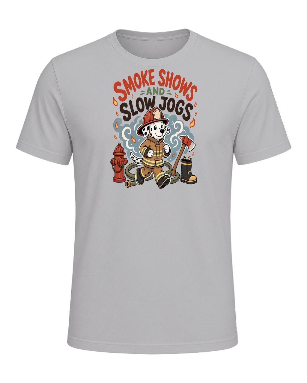 SMOKE SHOWS AND SLOW JOGS — Athletic Heather