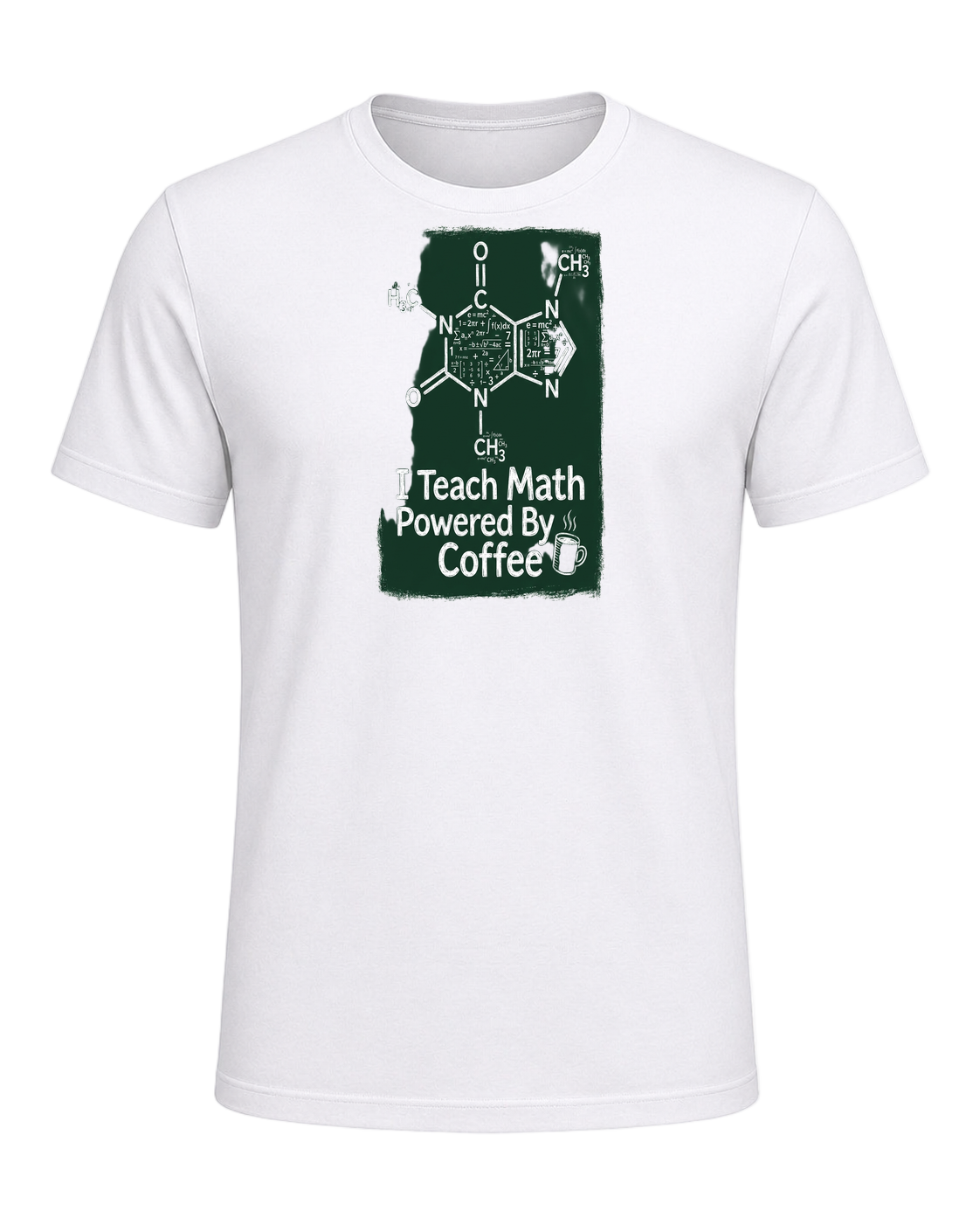 Math Teacher Humor — White