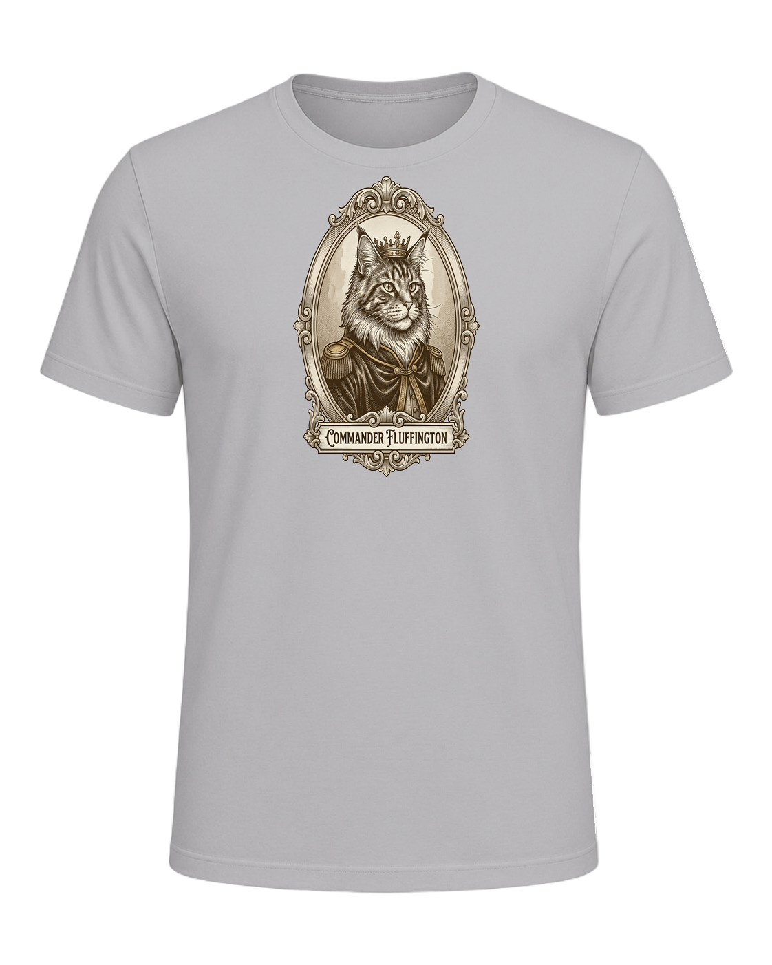 Maine Coon Royalty — Athletic Heather