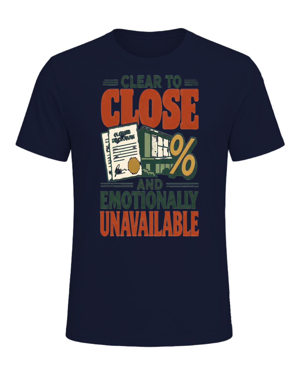 CLEAR TO CLOSE AND EMOTIONALLY UNAVAILABLE — Navy