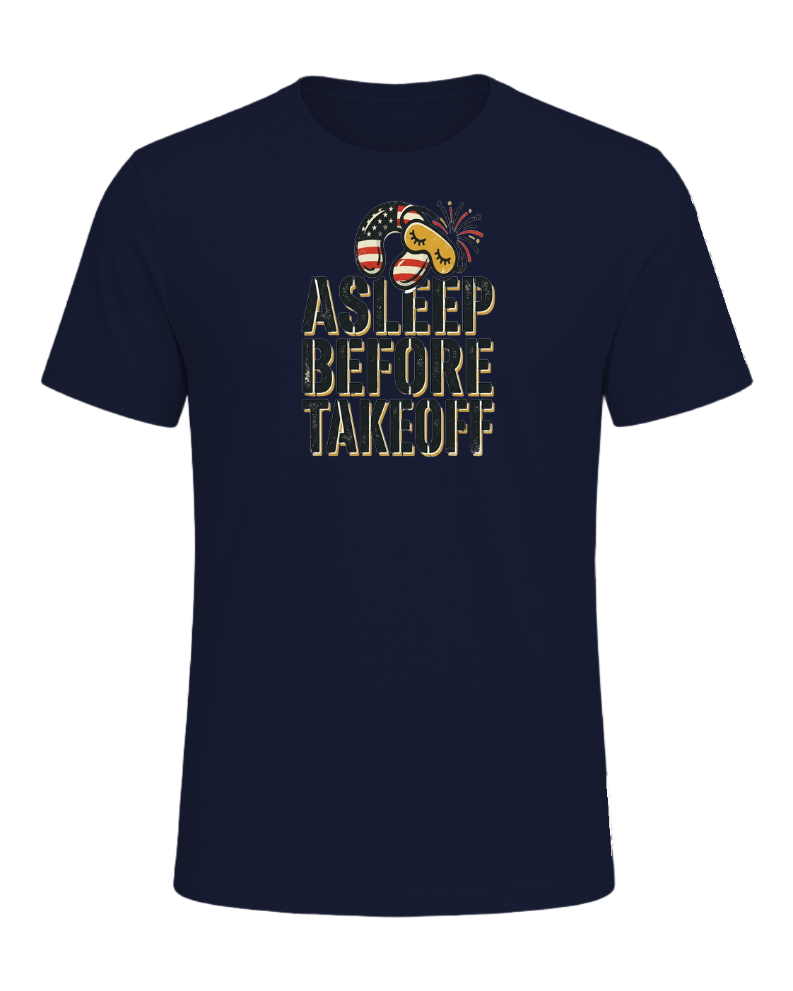 ASLEEP BEFORE TAKEOFF — Navy