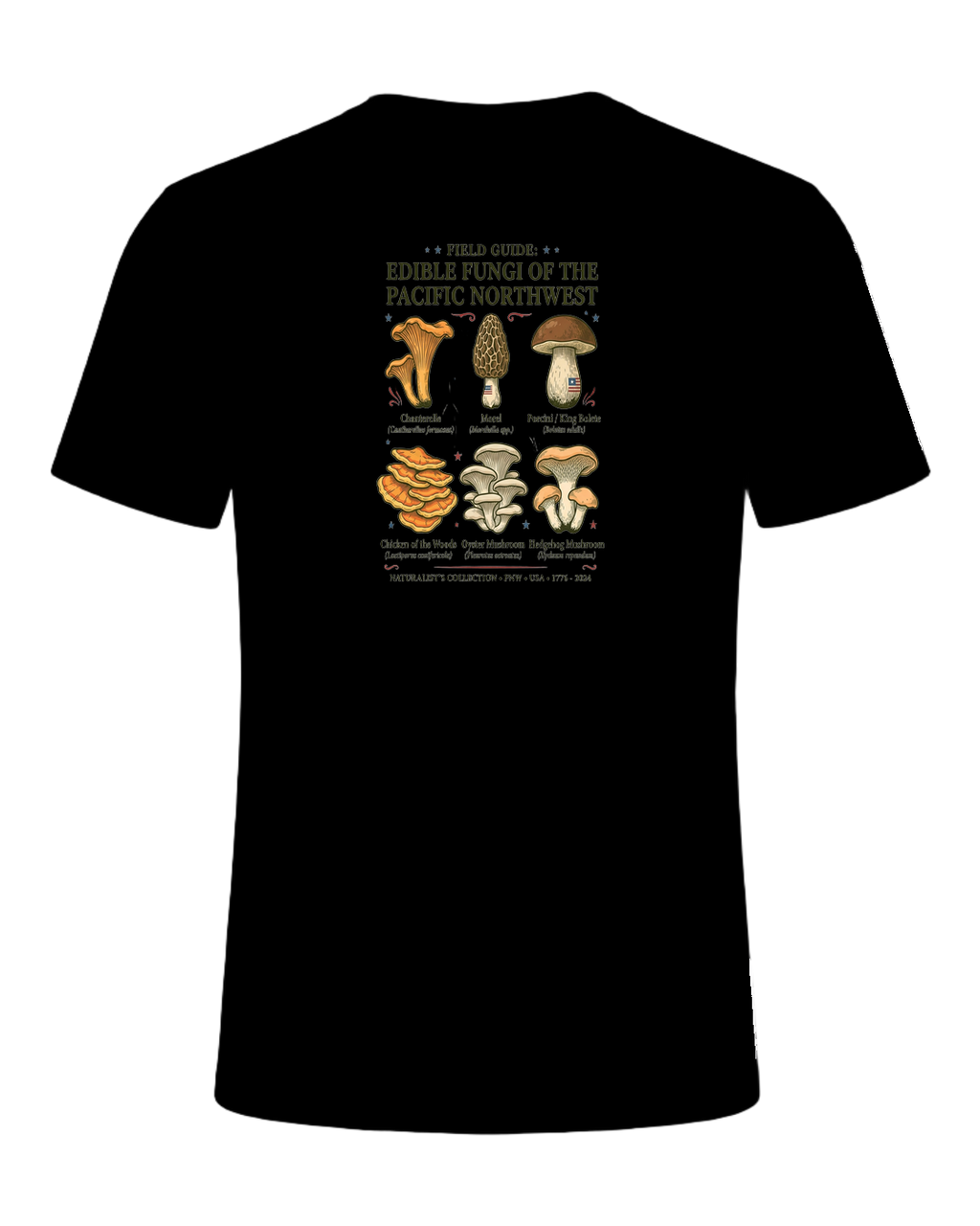 Foraging / Mushroom Hunter — Black