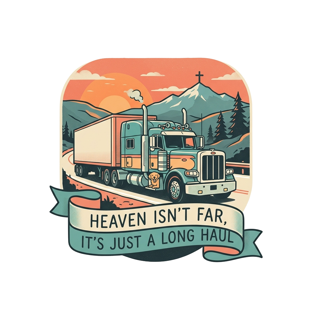 Heaven isn't far, it's just a long haul