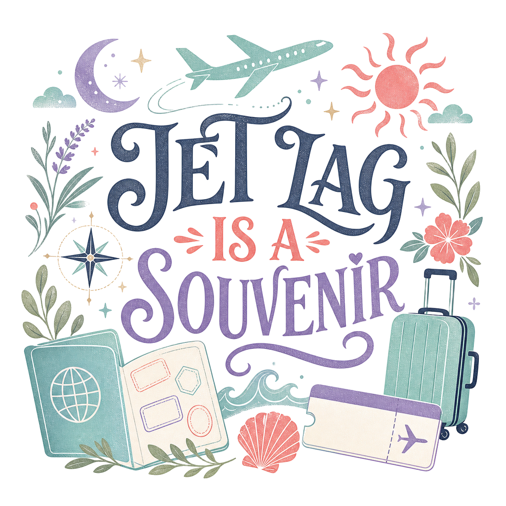 JET LAG IS A SOUVENIR