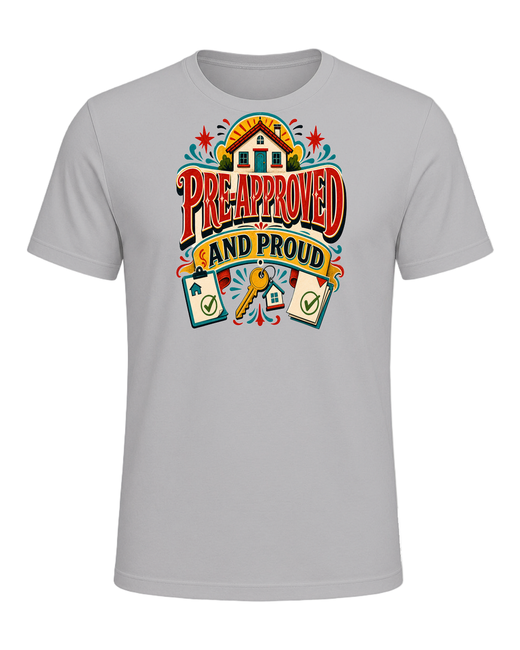 PRE-APPROVED AND PROUD — Athletic Heather