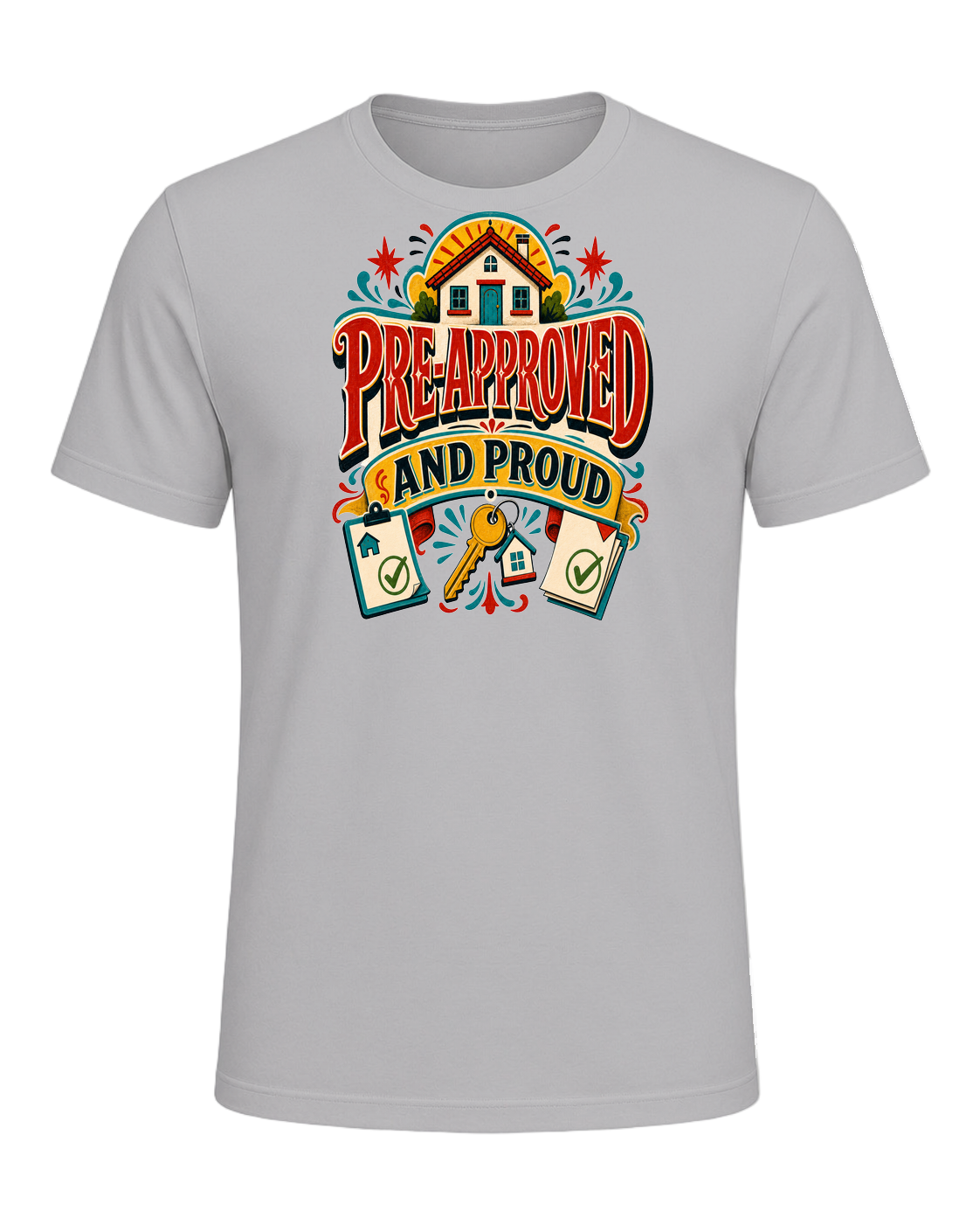 PRE-APPROVED AND PROUD — Athletic Heather