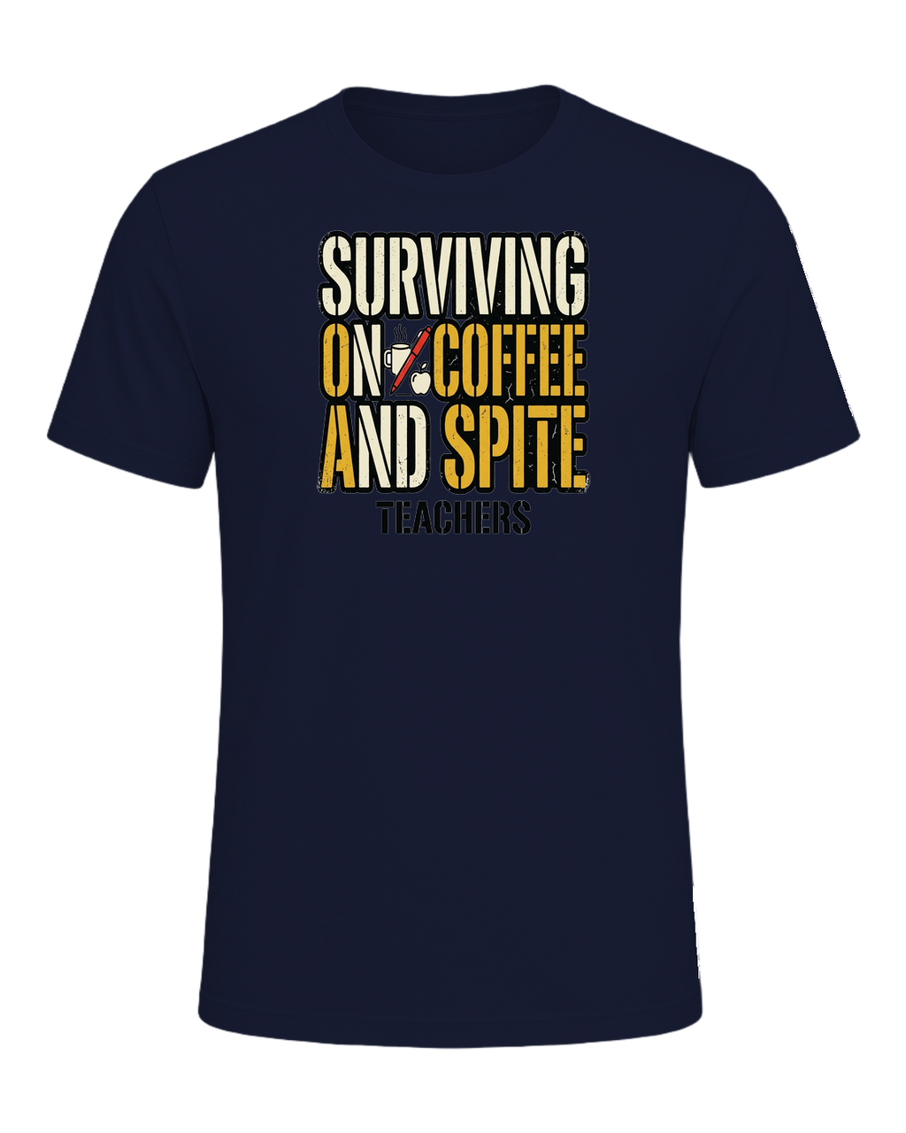 SURVIVING ON COFFEE AND SPITE — Navy
