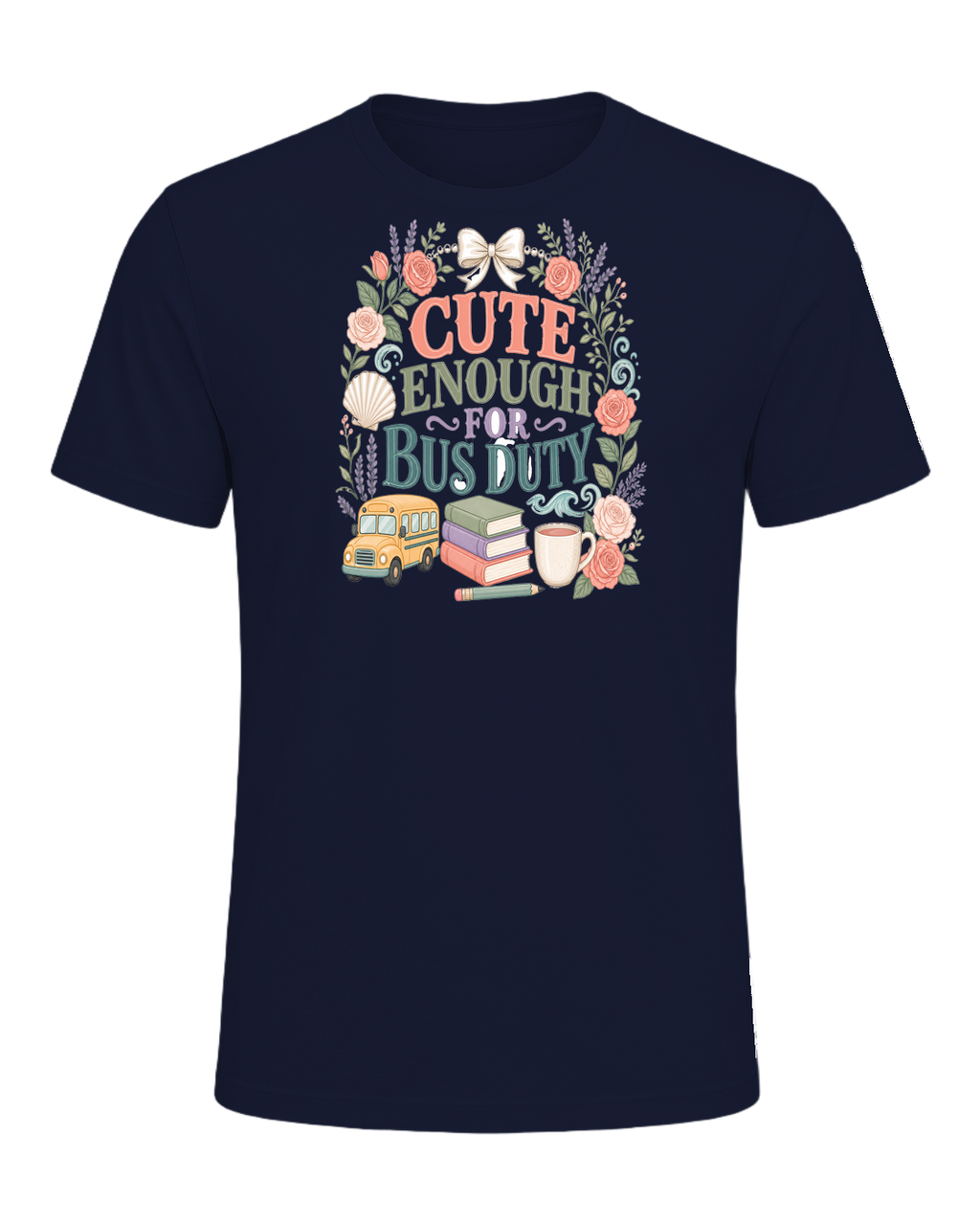 CUTE ENOUGH FOR BUS DUTY — Navy