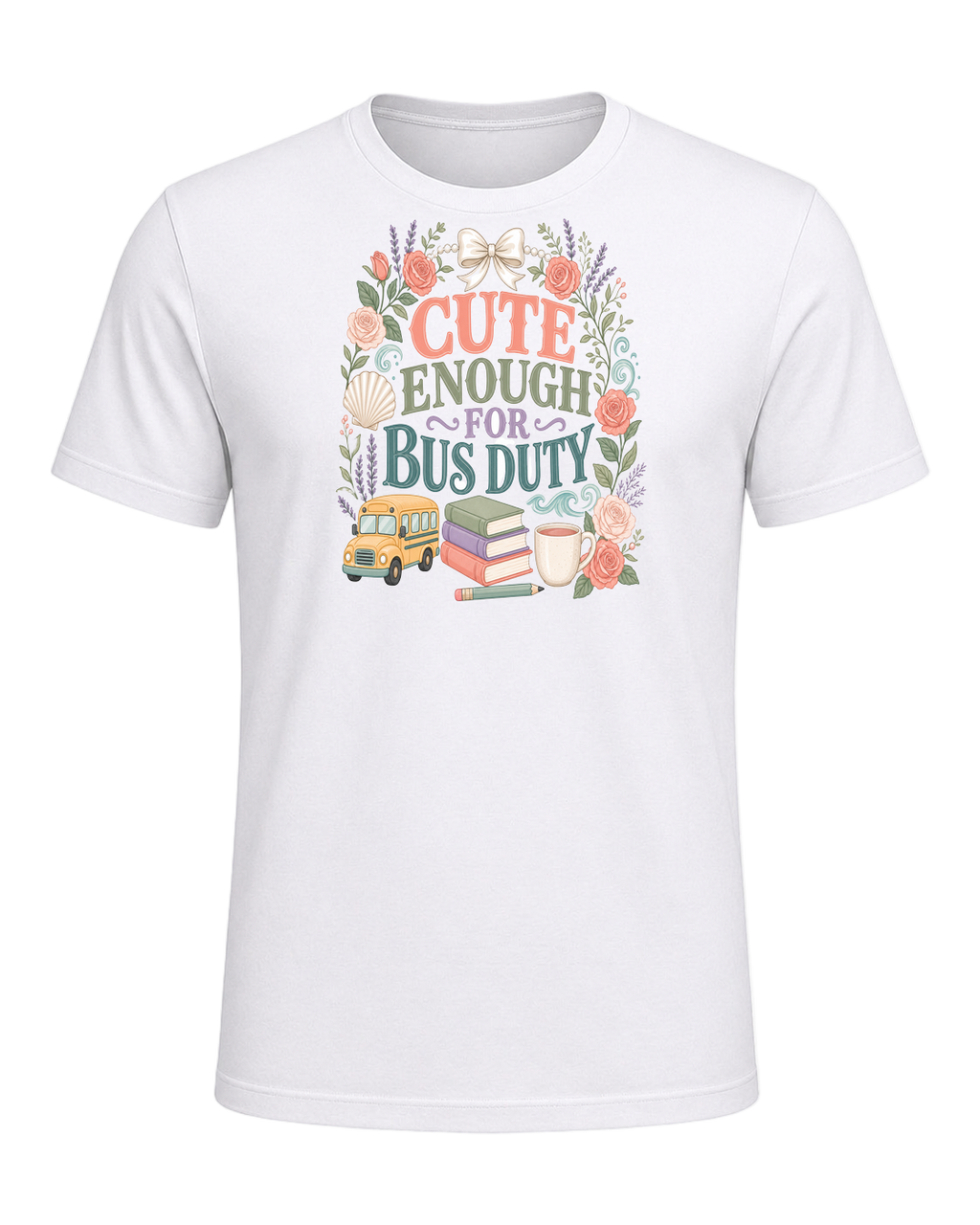 CUTE ENOUGH FOR BUS DUTY — White