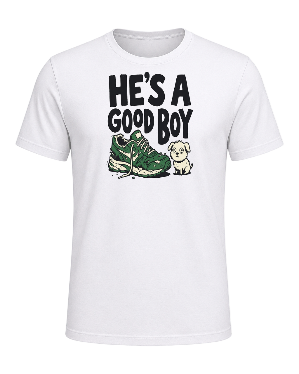 HE'S A GOOD BOY — White