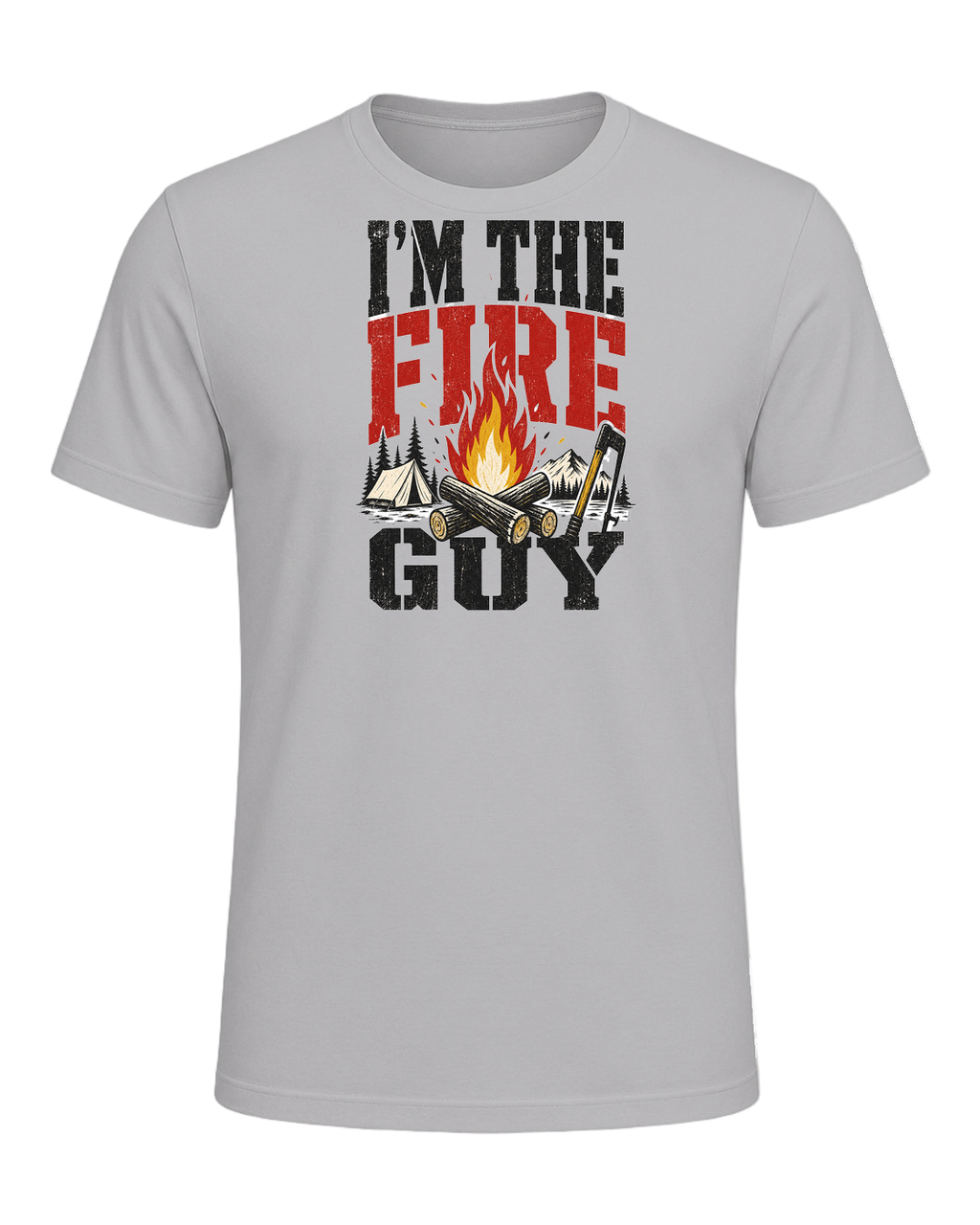 I'M THE FIRE GUY — Athletic Heather