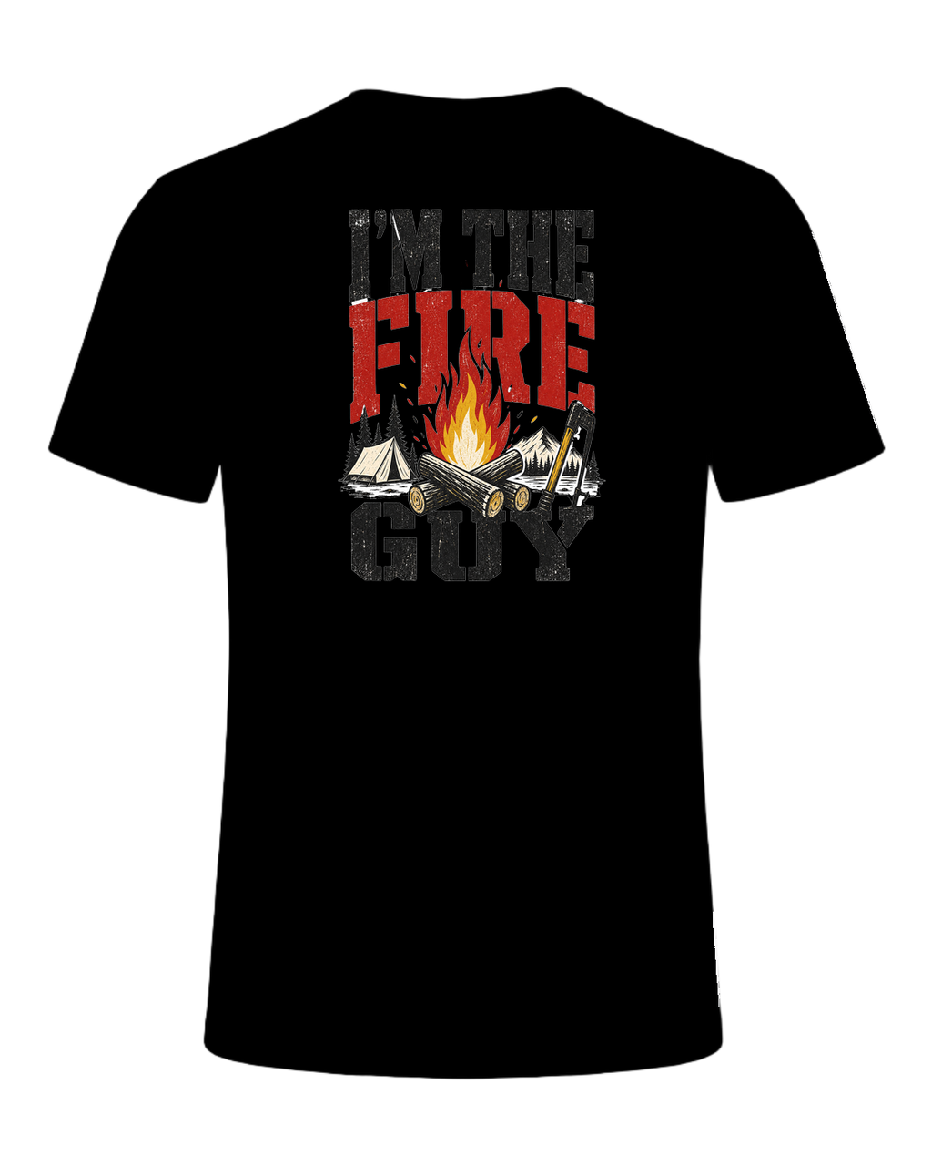 I'M THE FIRE GUY — Black