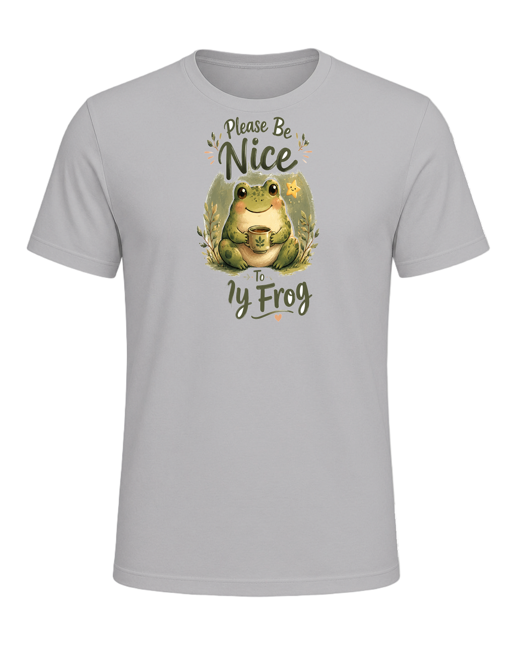 Please Be Nice To My Frog — Athletic Heather
