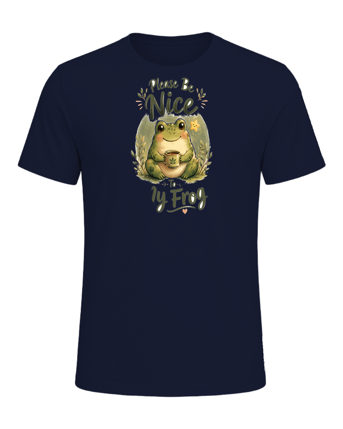Please Be Nice To My Frog — Navy
