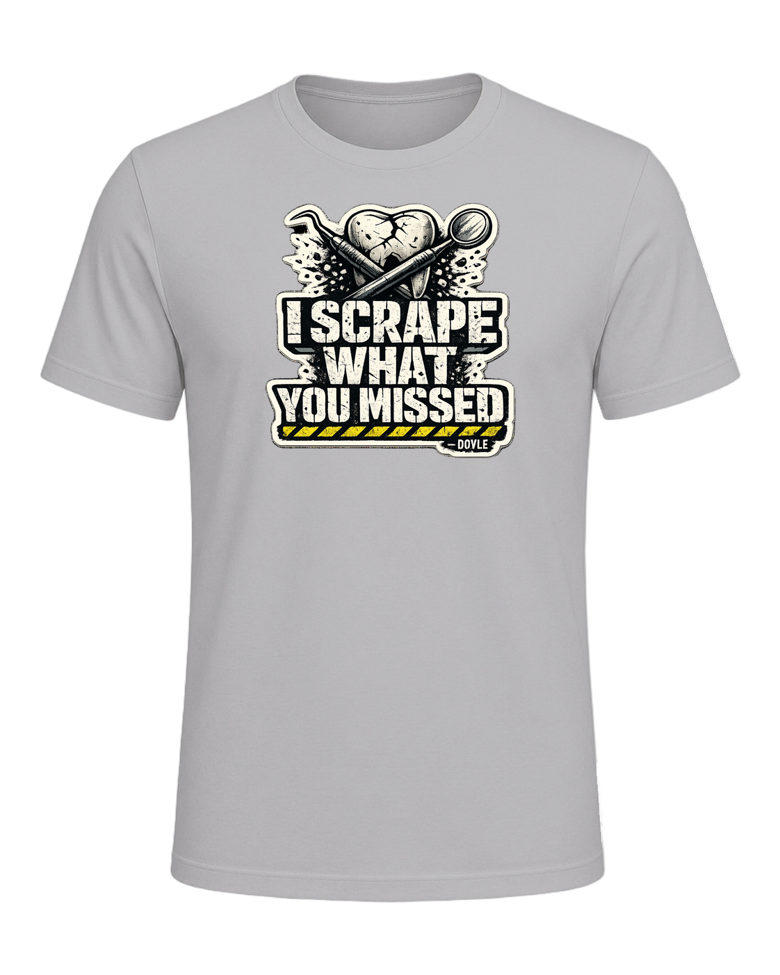 I Scrape What You Missed Tee — Athletic Heather