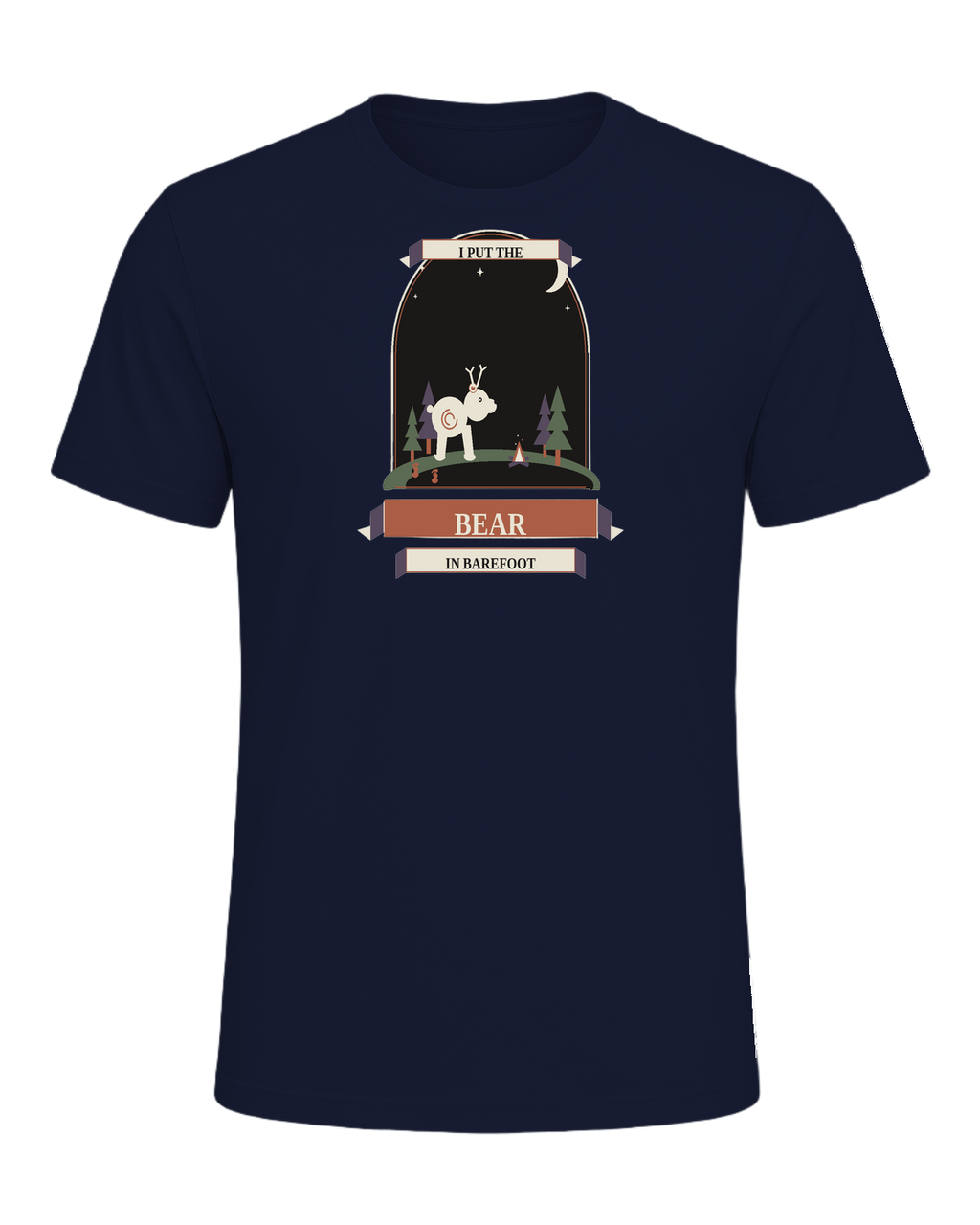 I PUT THE BEAR IN BAREFOOT — Navy