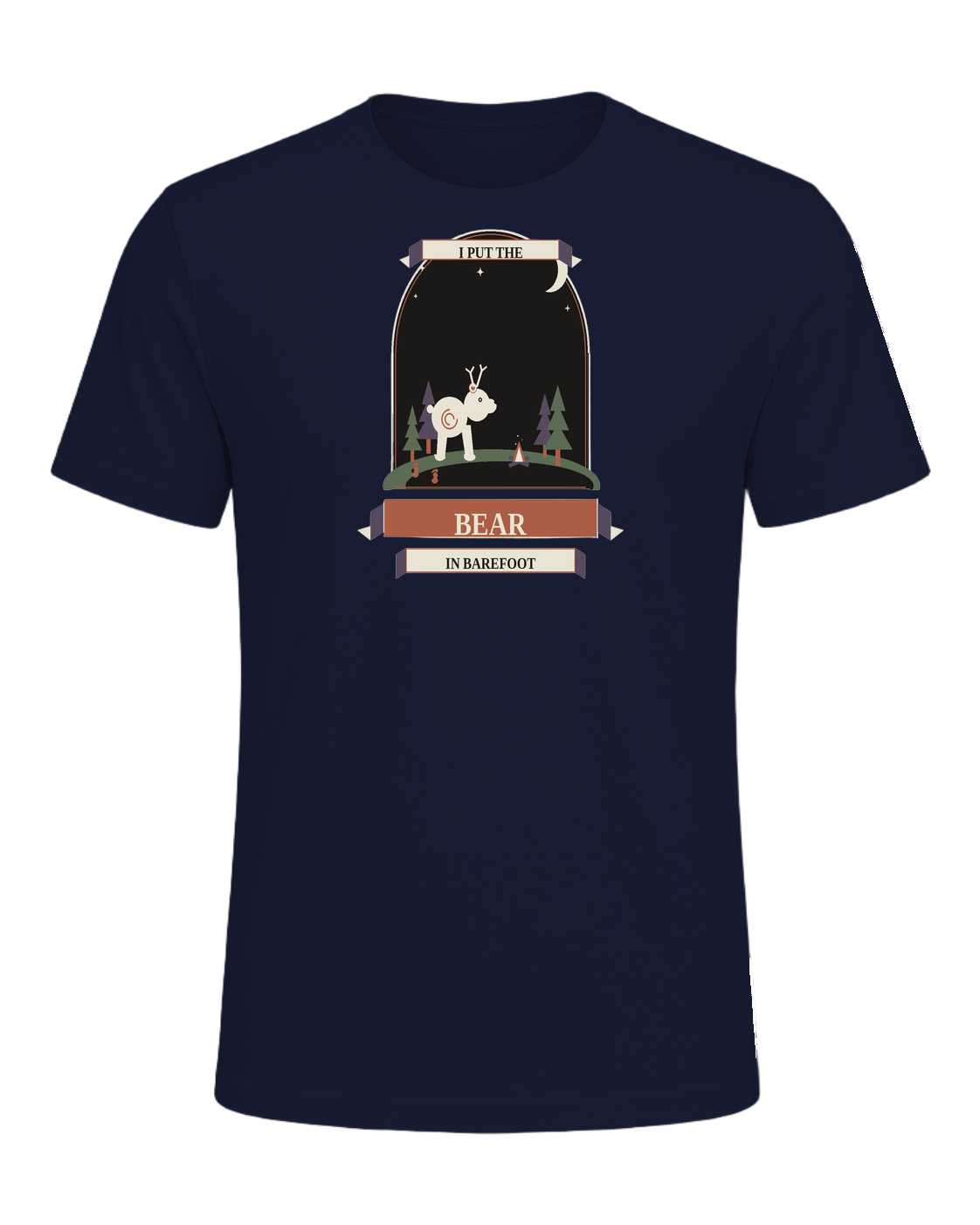 I PUT THE BEAR IN BAREFOOT — Navy