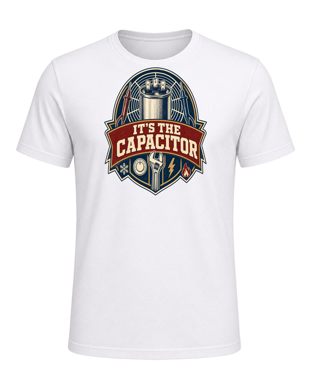 IT'S THE CAPACITOR — White