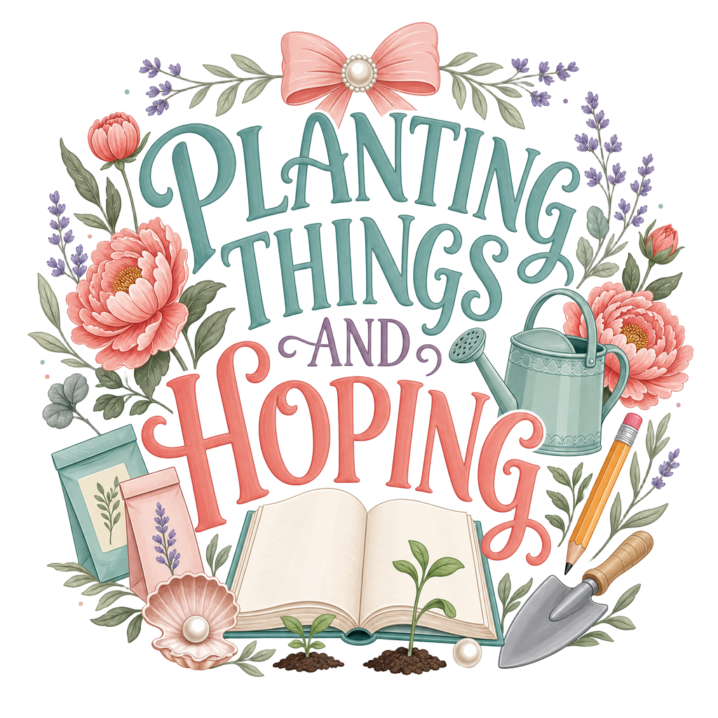 PLANTING THINGS AND HOPING