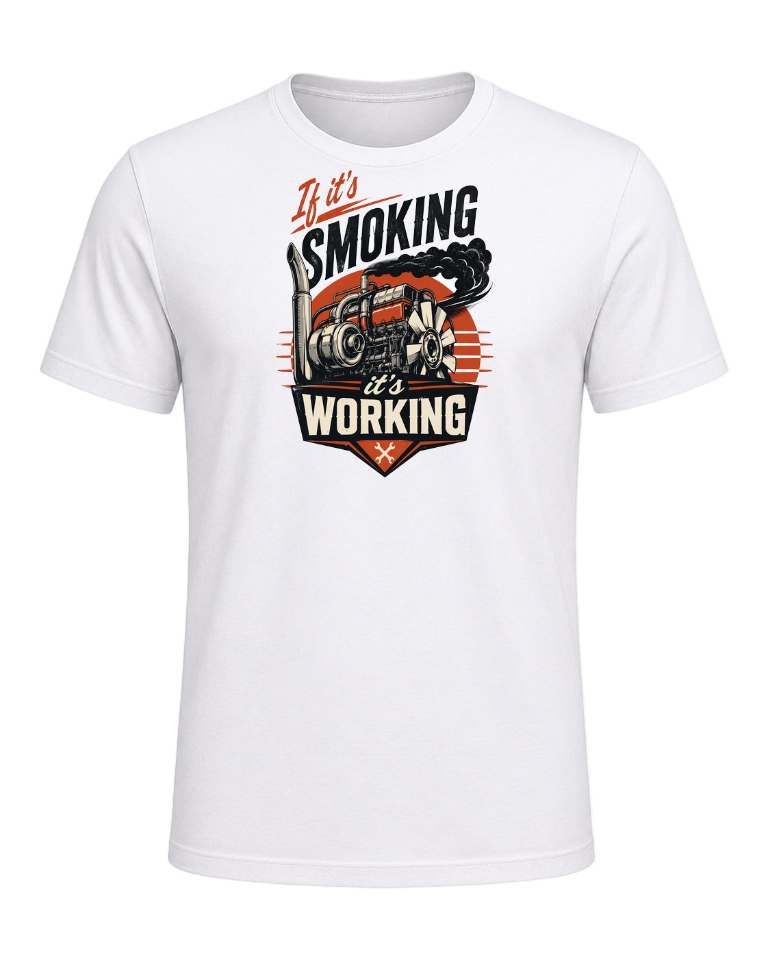 If it's smoking it's working — White