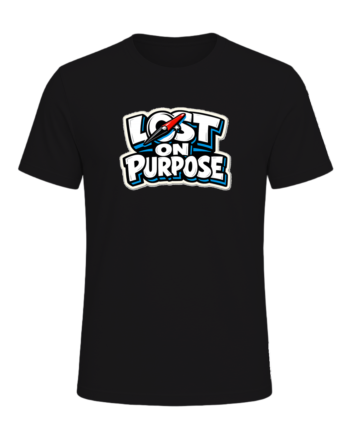 A loud travel tee for wanderers who make detours the whole point. — Dark Grey Heather