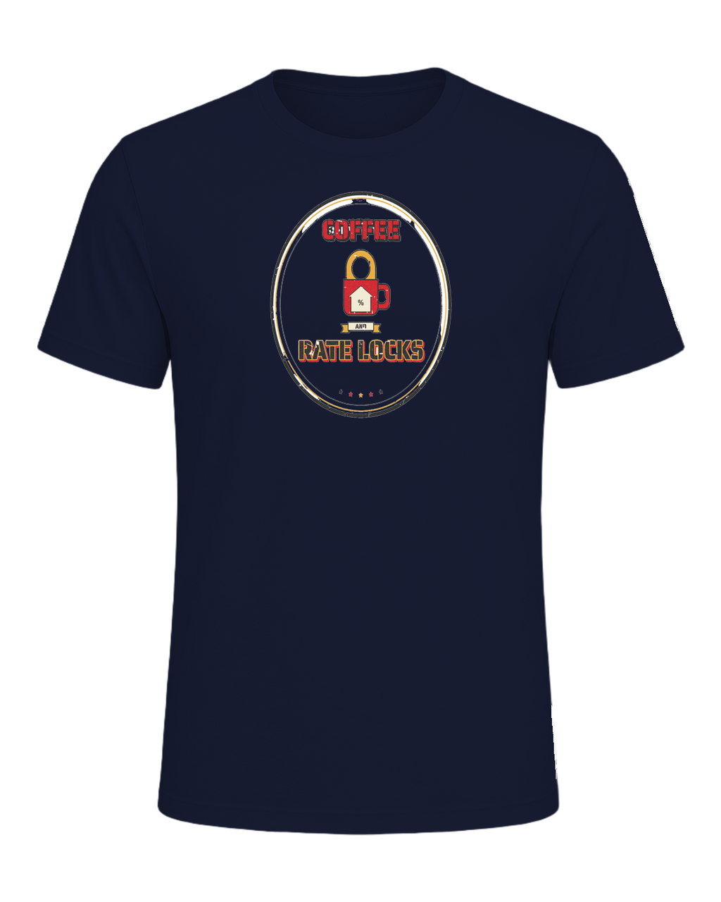 POWERED BY COFFEE AND RATE LOCKS — Navy