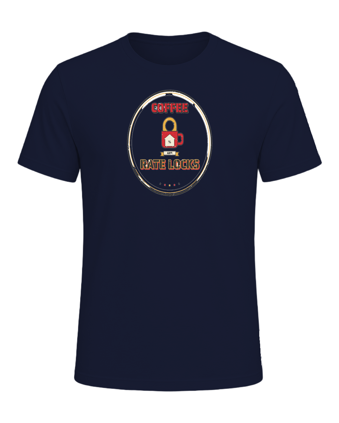 POWERED BY COFFEE AND RATE LOCKS — Navy